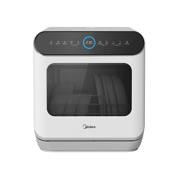 מדיח כלים מיני MIDEA MDWMT030S(W)-W-IL – קומפקטי חכם עם 3 מערכות כלים | יבואן רשמי-משלוח מהיר