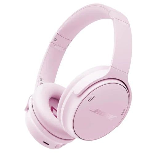 אוזניות קשת אלחוטיות ביטול רעשים Bose QuietComfort Headphones מבית בוס בצבע ורוד - יבואן רשמי | משלוח מהיר