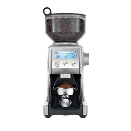 מטחנת קפה דיגיטלית Sage SCG820BSS סאג' נירוסטה עם 60 דרגות טחינה וצג LCD בטכנולוגיית Dosing iQ וטיימר יבואן רשמי משלוח מהיר