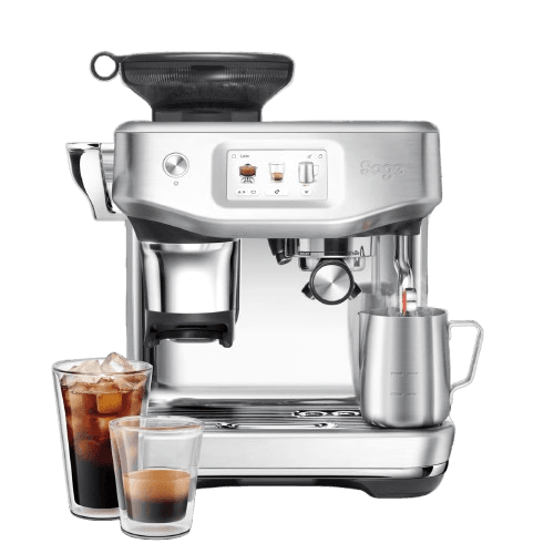 מכונת קפה טוחנת Sage Barista Touch Impress SES882BSS עם Cold Brew בצבע נירוסטה מוברשת - יבואן רשמי | משלוח מהיר