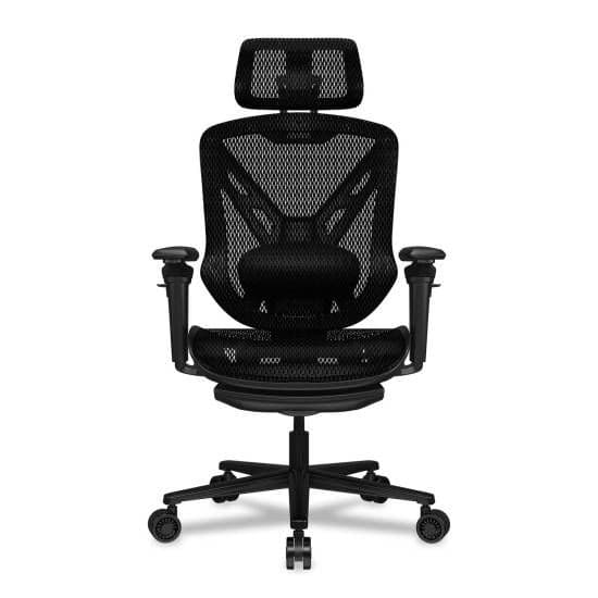 כיסא גיימינג ארגונומי אורטופדי COUGAR Speeder עם בד רשת, הדום רגליים ו-3D Hyperrotation קוגר - יבואן רשמי