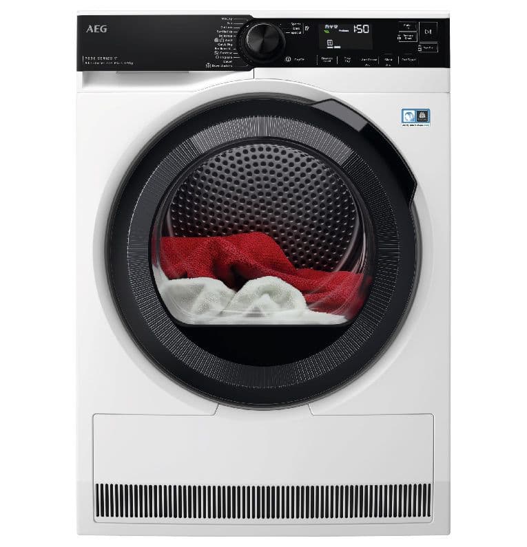 AEG T9396OBCM מייבש כביסה 9 ק"ג עם משאבת חום אאג בצבע לבן תוצרת גרמניה | יבואן רשמי