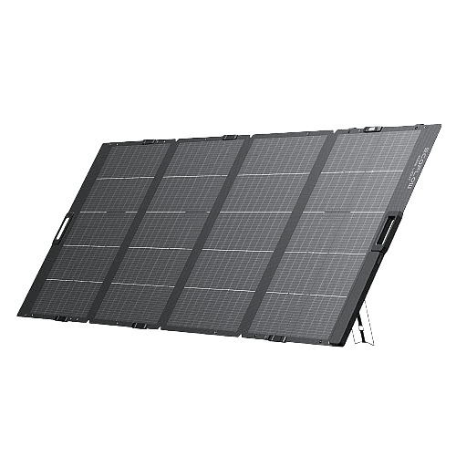 פאנל סולארי מתקפל EcoFlow 400W NextGen לטעינת תחנות כוח תואמות עם קליטה דו־צדדית ויעילות המרה עד 25% - יבואן רשמי | משלוח מהיר