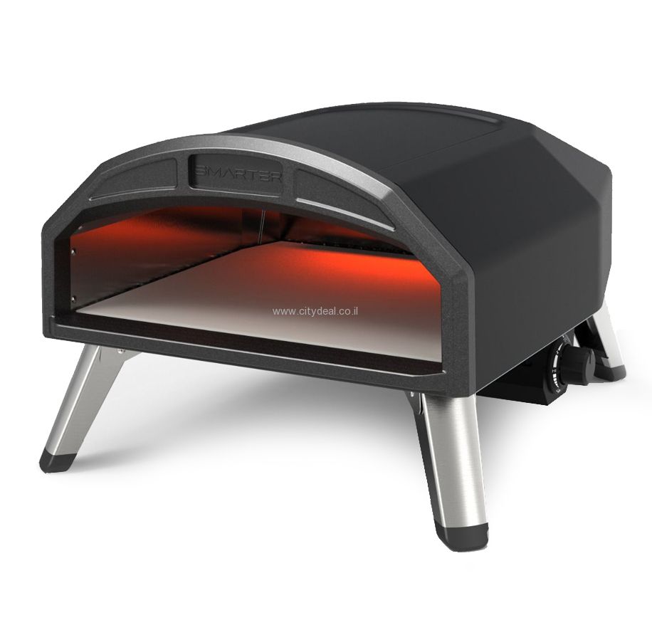 טאבון גז נייד לאפייה עם דלת כולל אבן שמוט "16 טאבון גז נייד לאפייה עם דלת כולל אבן שמוט "16