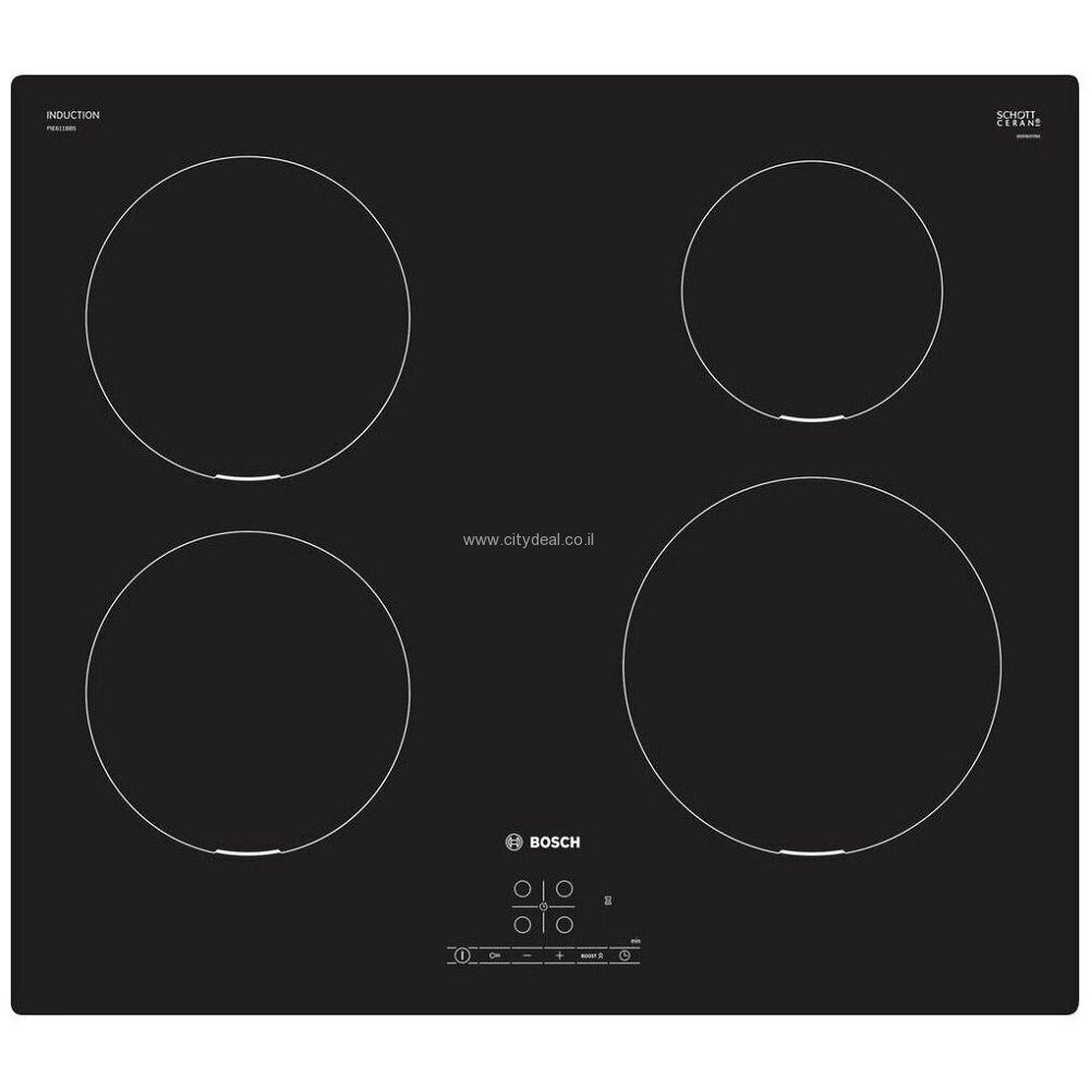 כיריים אינודקציה BOSCH PIE611BB5E יבואן רשמי | ניתן לאיסוף כיריים אינודקציה BOSCH PIE611BB5E יבואן רשמי | ניתן לאיסוף