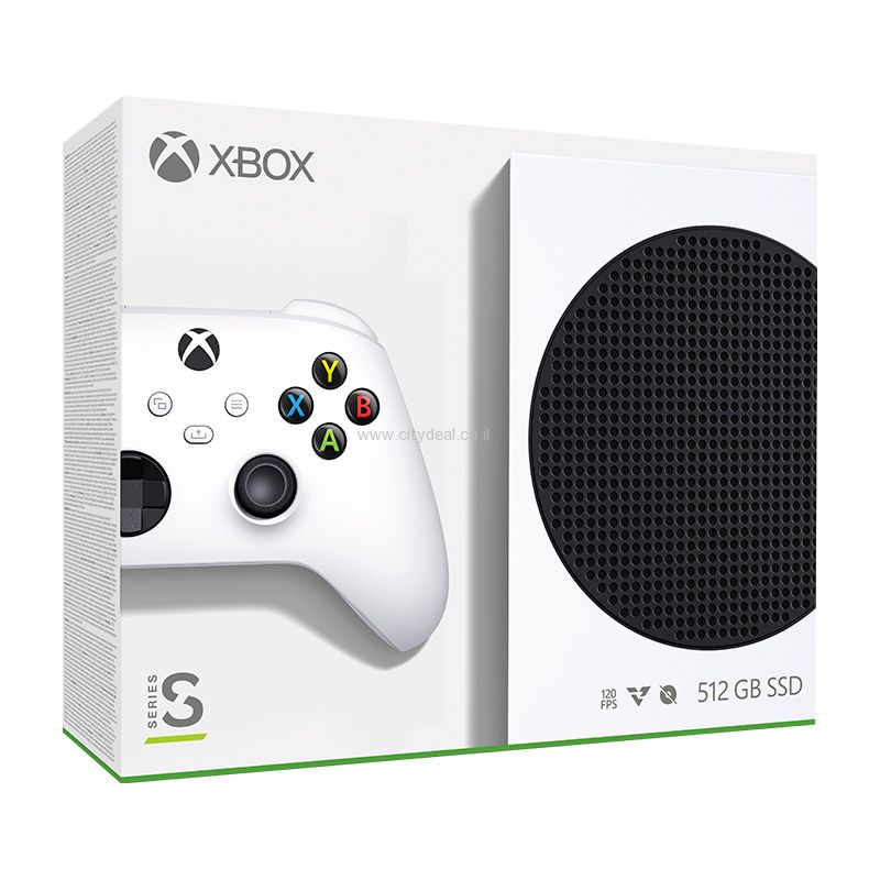 קונסולת משחק Microsoft Xbox Series S 512GB NVME SSD יבואן רשמי