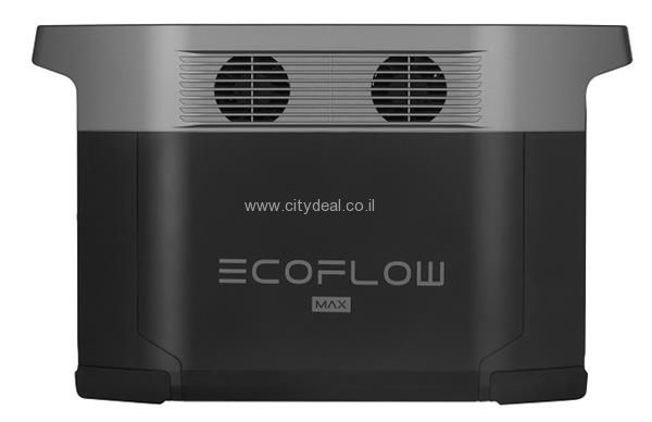 תחנת כוח ניידת EcoFlow DELTA 2000Max – יציאות AC ו-DC לחיבור מכשירי חשמל