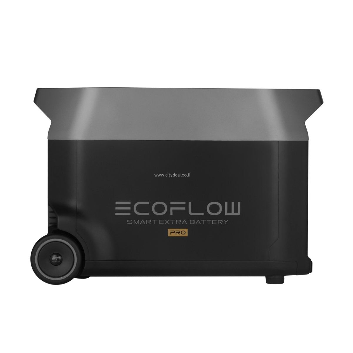 תחנת כוח EcoFlow DELTA Pro עם גלגלים וידית נשיאה לניידות נוחה