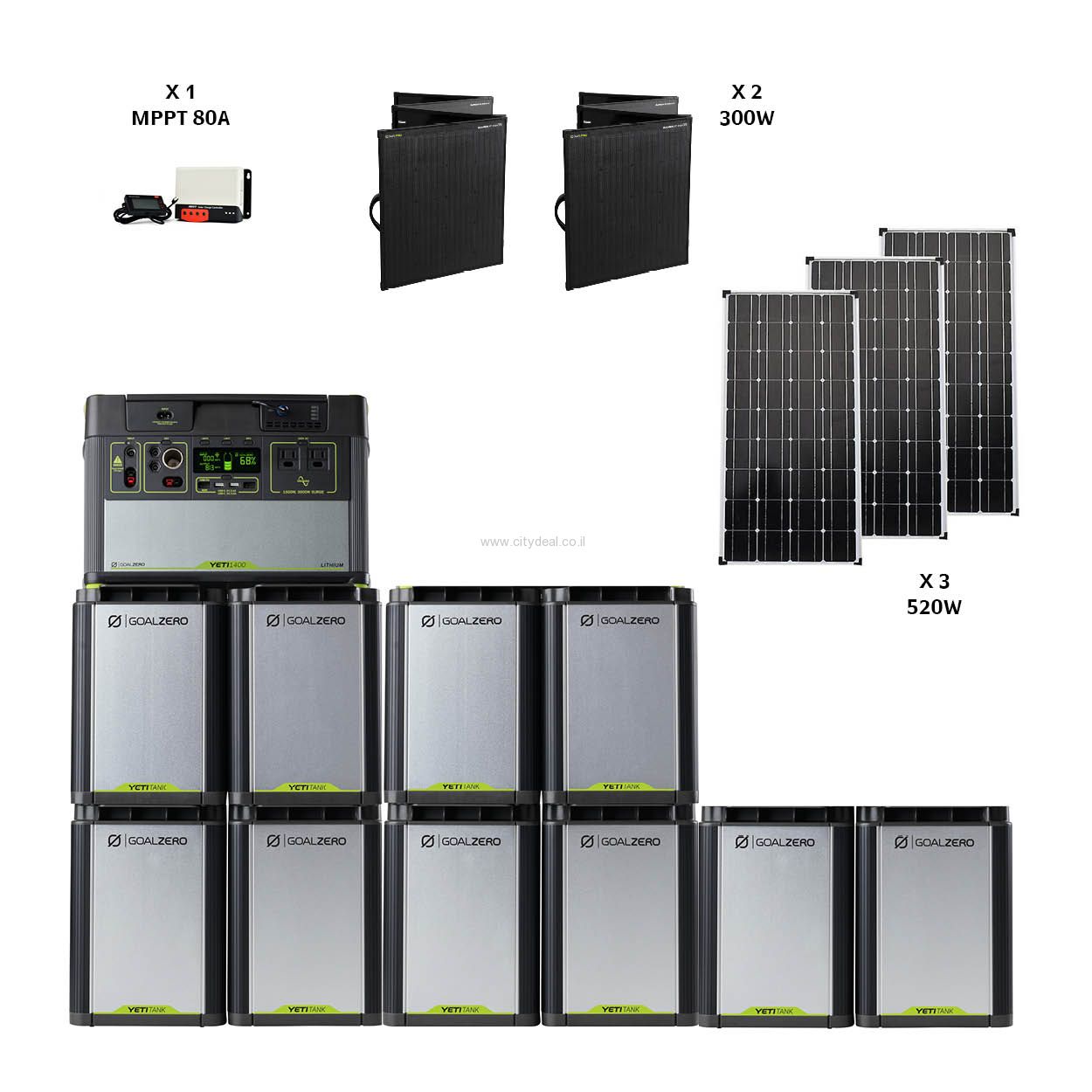 ����� ������� �������� -  15.5Kwh ��� YETI3000X2100  ����� ���� !