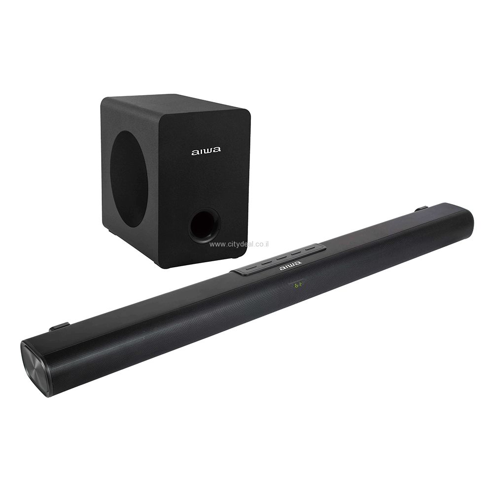 מקרן קול עם סאב וופר אלחוטי AIWA 300W דגם: JBX-020 | יבואן רשמי ! מקרן קול עם סאב וופר אלחוטי AIWA 300W דגם: JBX-020 | יבואן רשמי !