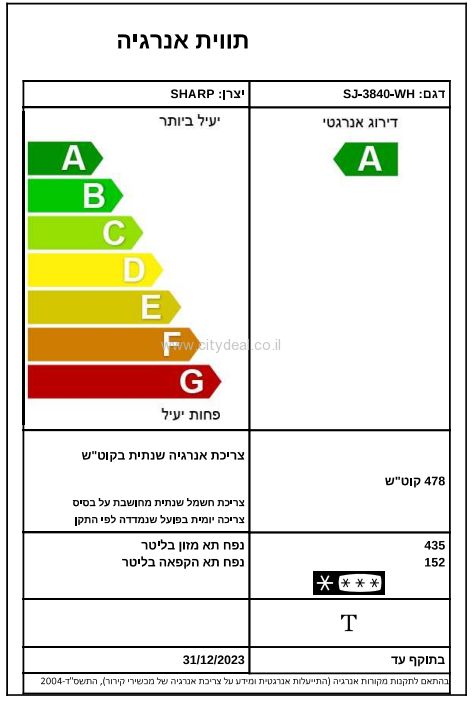 ���� ������ ����� Sharp ��� SJ-3840BE ����� ���� 