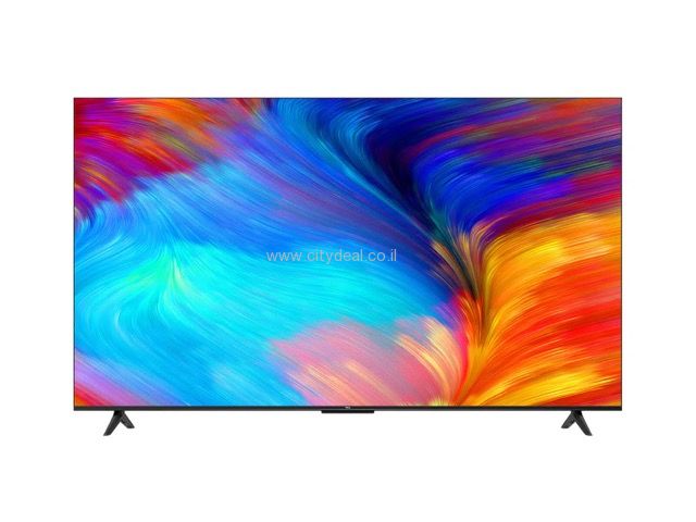 טלוויזיה TCL 75P635 4K 75 אינטש יבואן רשמי 3 שנות אחריות | אספקה מהירה