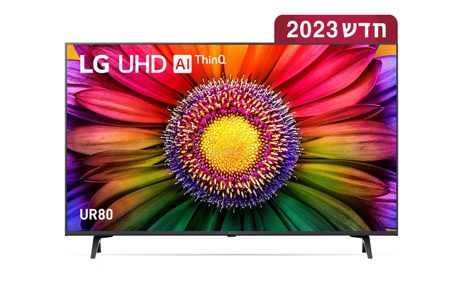 טלוויזיה חכמה 65 אינץ' ברזולוציית 4K LG UHD דגם 65UR80006LJ | אספקה מהירה