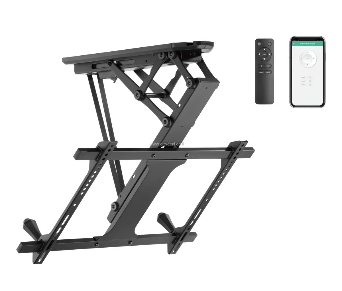 זרוע חשמלית תקרתית חכמה לטלוויזיה עד 75" דגם PLB-M0546DS זרוע חשמלית תקרתית חכמה לטלוויזיה עד 75" דגם PLB-M0546DS