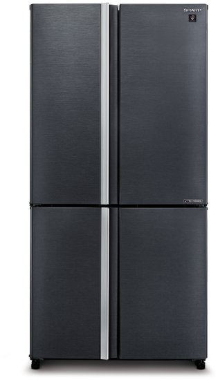 מקרר 4 דלתות מקפיא תחתון Sharp דגם SJ-FFER89-SL מקרר 4 דלתות מקפיא תחתון Sharp דגם SJ-FFER89-SL