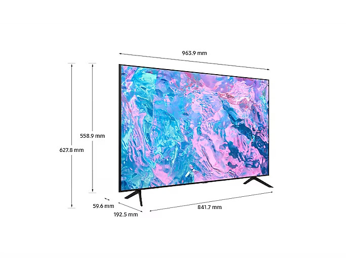 �������� ���� Samsung ��� UE43CU7172 4K