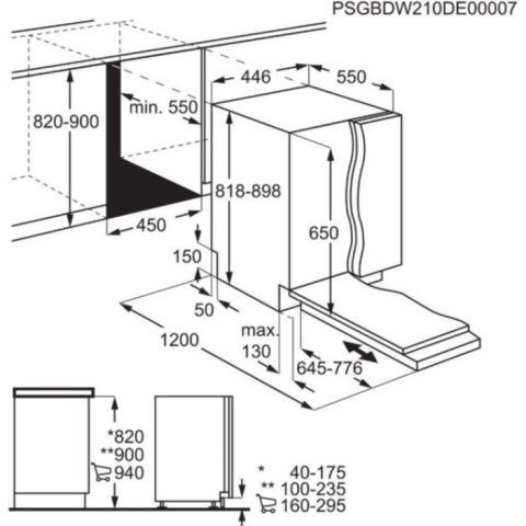 ���� ���� �������� ��� �� AEG ��� FSE73507P ����� ����