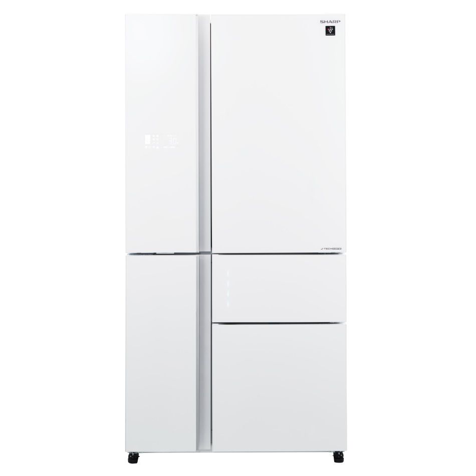 מקרר 5 דלתות מקפיא תחתון SHARP דגם SJ-FSR920-WH יבואן רשמי מקרר 5 דלתות מקפיא תחתון SHARP דגם SJ-FSR920-WH יבואן רשמי