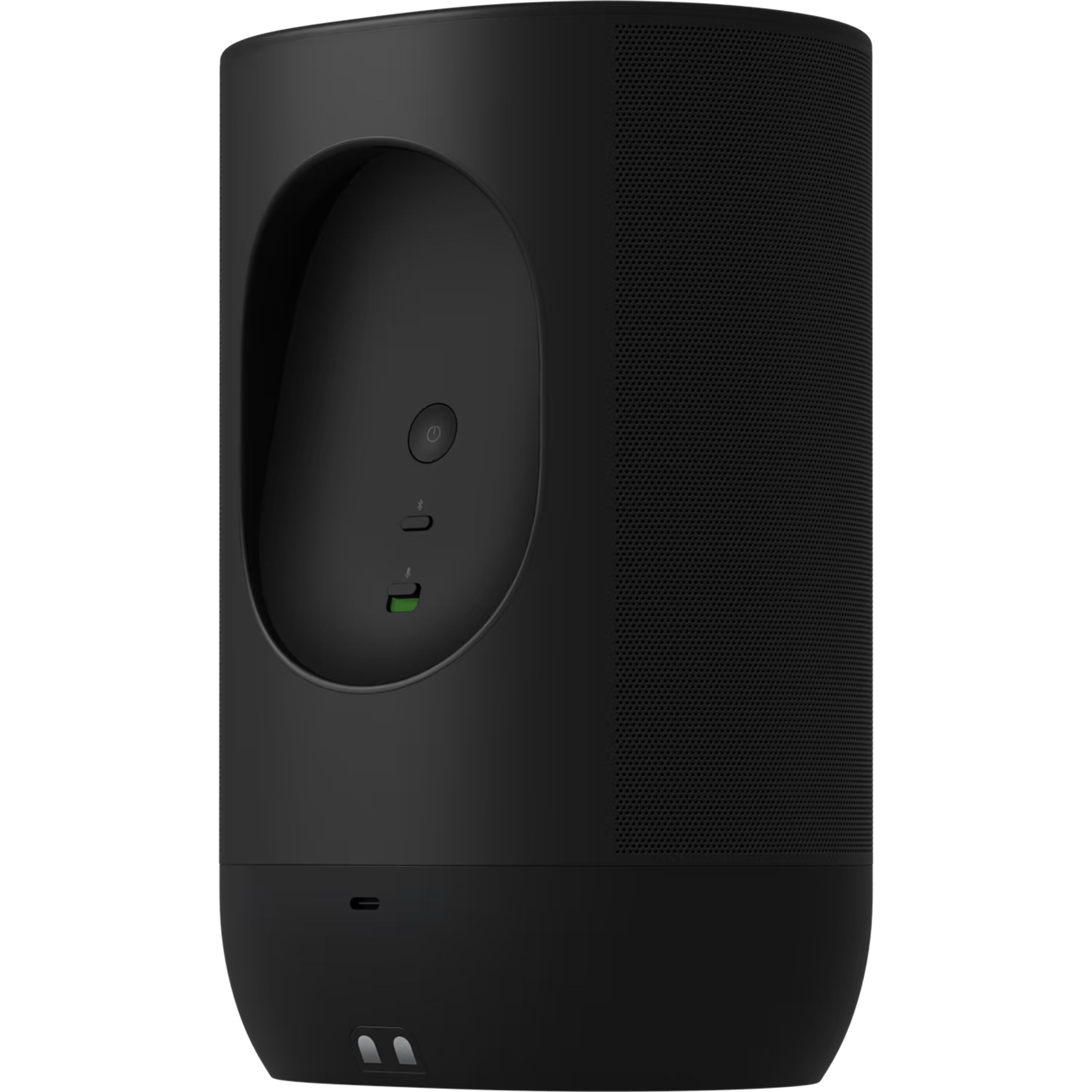 Sonos Move 2 ידית אחיזה מובנית וכפתורי הפעלה