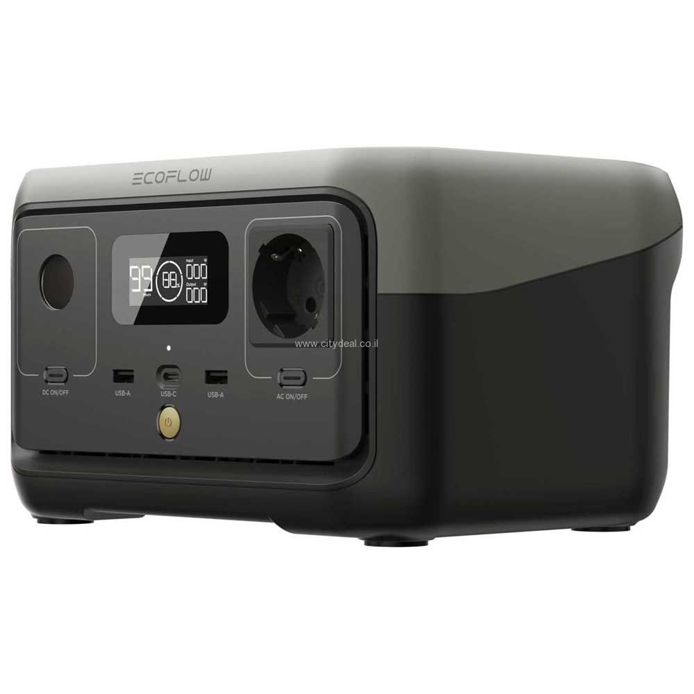 ECOFLOW EFR600-2 תחנת כוח ניידת חכמה ומומלצת לבית ולשטח
