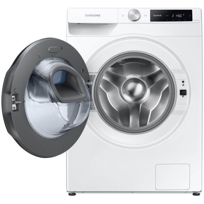 מכונת כביסה משולבת מייבש Samsung WD90T6542BE עם דלת פתוחה מכונת כביסה משולבת מייבש Samsung WD90T6542BE עם דלת פתוחה