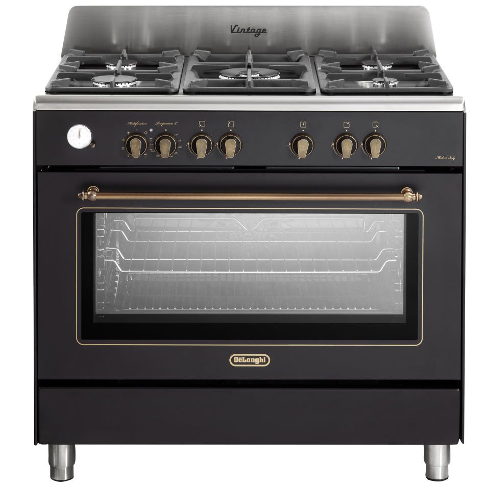 תנור בעיצוב כפרי משולב כיירים גז 5 להבות DeLonghi דגם PEMA965C-IL יבואן רשמי תנור בעיצוב כפרי משולב כיירים גז 5 להבות DeLonghi דגם PEMA965C-IL יבואן רשמי