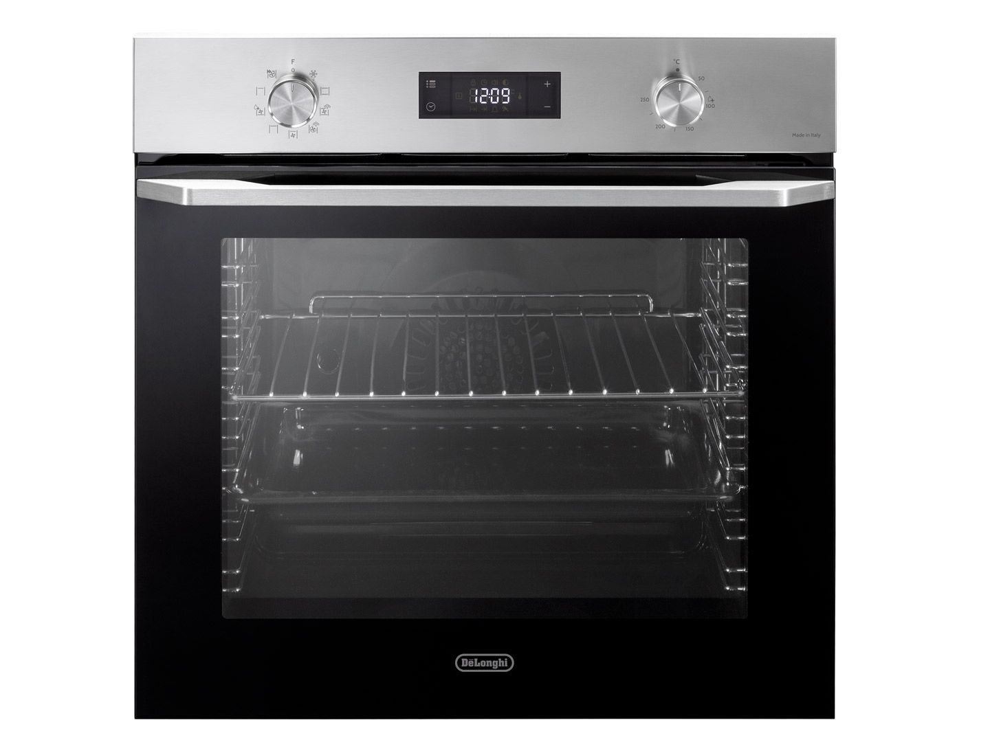 תנור בנוי 74 ליטר פאנל נירוסטה DeLonghi דגם NSM9XL-IL יבואן רשמי תנור בנוי 74 ליטר פאנל נירוסטה DeLonghi דגם NSM9XL-IL יבואן רשמי