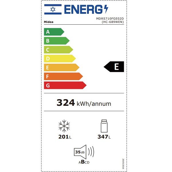 ���� 2 ����� �� ��� (SBS) MIDEA ��� HC-689WEN-S ����� ����