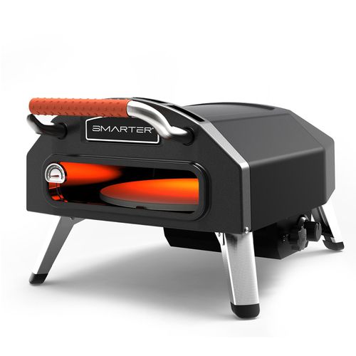 טאבון גז נייד לאפייה עם דלת כולל אבן שמוט מסתובבת "16 מבית SMARTER טאבון גז נייד לאפייה עם דלת כולל אבן שמוט מסתובבת "16 מבית SMARTER