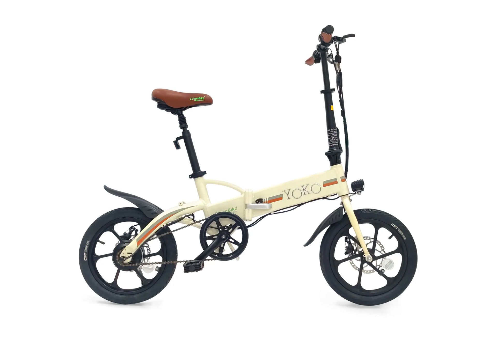 ������� ������� ������� GreenBike ��� Yoko 14 ����� ���� - 36V/10.6Ah