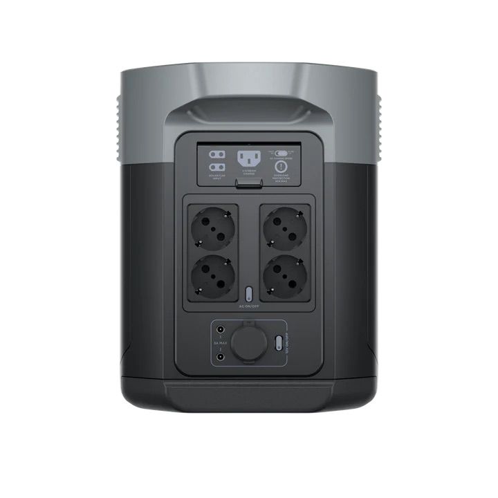 שימוש בקמפינג EcoFlow DELTA 2 Max שקט