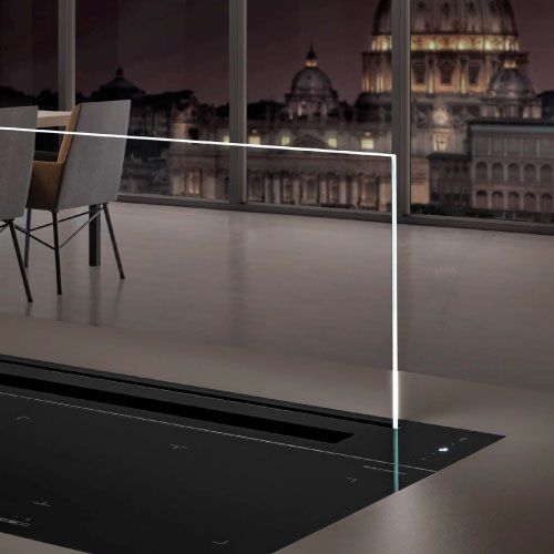 קולט אדים מעלית 90 ס"מ Airone דגם BOTTICELLI-90 יבואן רשמי - זכוכית קולט אדים מעלית 90 ס"מ Airone דגם BOTTICELLI-90 יבואן רשמי - זכוכית