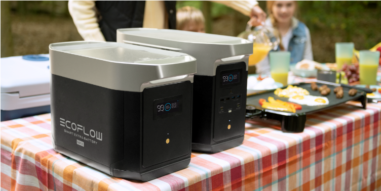 ��� ���� ��� ����� ECOFLOW DELTA 2 MAX + �� ����� ����� ���� - ���� 4kWh