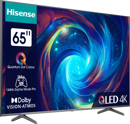 �������� ���� 65 ���� HISENSE ��� 65E7KQ PRO QLED 4K ����� ����