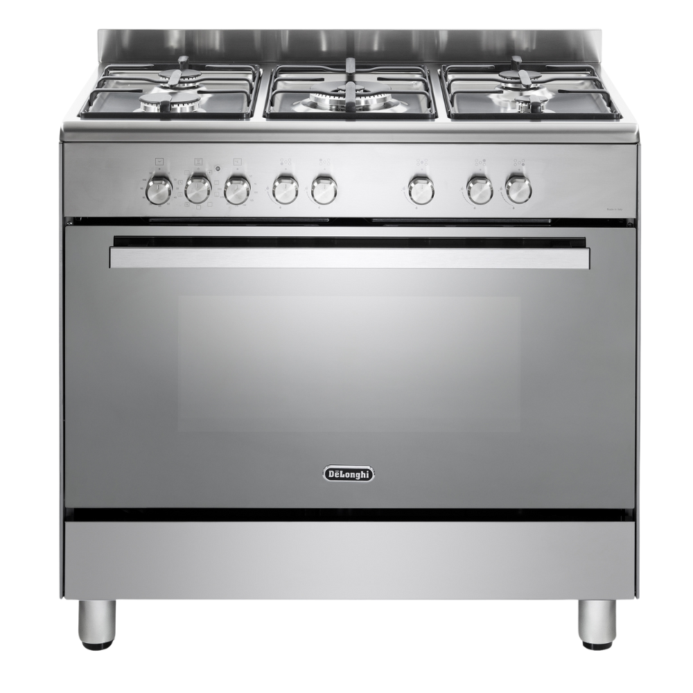 תנור משולב כיריים 90 ס"מ DELONGHI דגם DEMX965IL נירוסטה מראה יבואן רשמי תנור משולב כיריים 90 ס"מ DELONGHI דגם DEMX965IL נירוסטה מראה יבואן רשמי