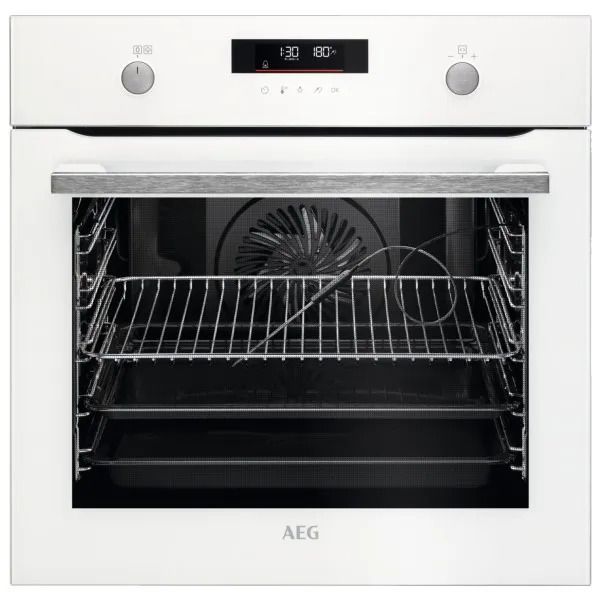 תנור בנוי פירוליטי 71 ליטר AEG דגם BPE255636W זכוכית לבנה יבואן רשמי תנור בנוי פירוליטי 71 ליטר AEG דגם BPE255636W זכוכית לבנה יבואן רשמי
