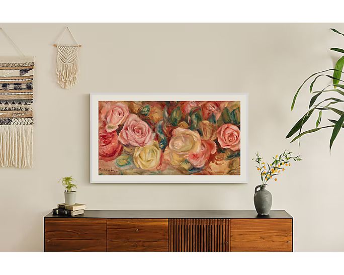 �������� ���� 55 ���� SAMSUNG ��� QE55LS03D QLED 4K Frame Serie ������ ����� ����