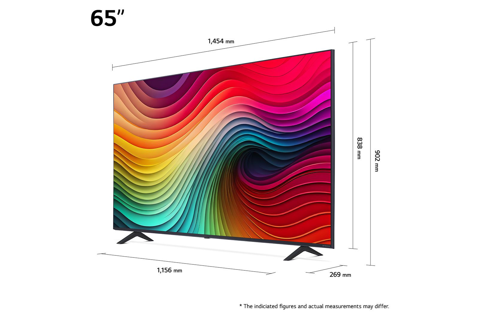 �������� ���� 65 ���� LG 65NANO81T6A NanoCell 4K ����� ����
