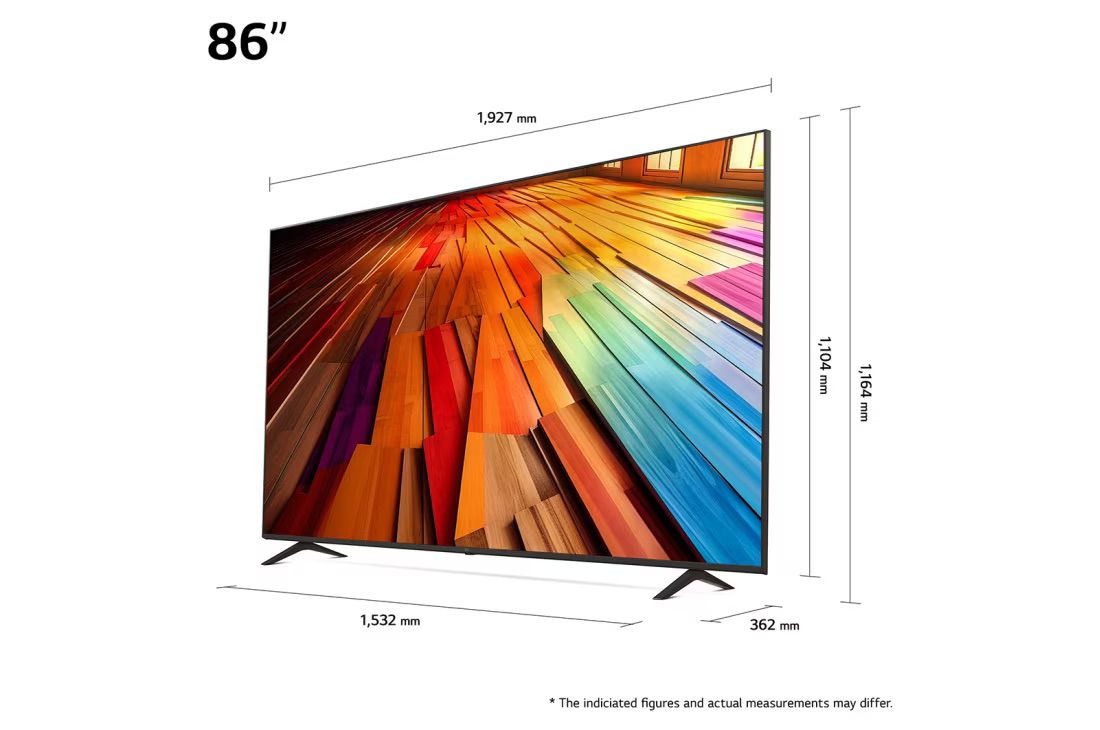 �������� ���� 86 ���� LG 86UT80006LA 4K UHD ����� ����