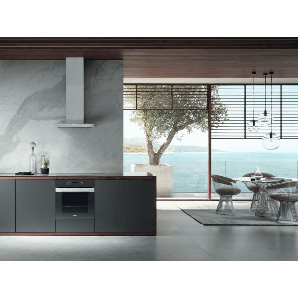 קולט אדים Miele DAW1620 Active בעיצוב קלאסי וצבע נירוסטה: עוצמה, ניקיון ויוקרה למטבח שלך