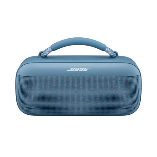 רמקול נייד Bose SoundLink Max - חווית סאונד עוצמתית וניידת כירו את רמקול Bose SoundLink Max, רמקול בלוטות' נייד עמיד למים, בעל סאונד סטריאו עוצמתי ובס עמוק במיוחד. הרמקול הנייד האולטימטיבי למסיבות, פיקניקים וטיולים, עם סוללה חזקה ל-20 שעות האזנה. קל לנשיאה הודות לידית האחיזה הנוחה.