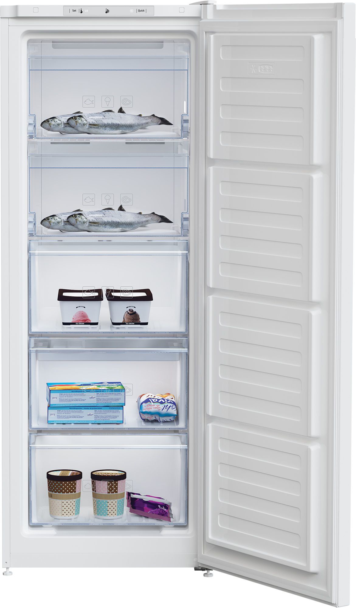 ����� 5 ���� Beko RFNE207T31W ��� 168 ����