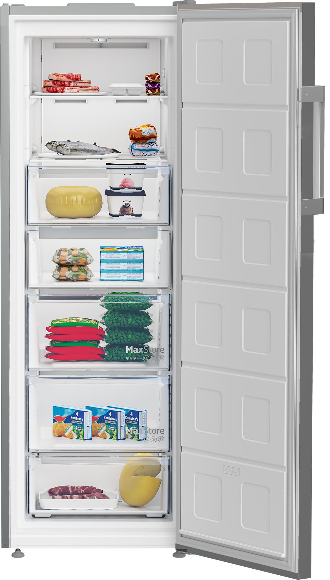 ����� 7 ������ Beko RFNE292L31WNP ��� 250 ����