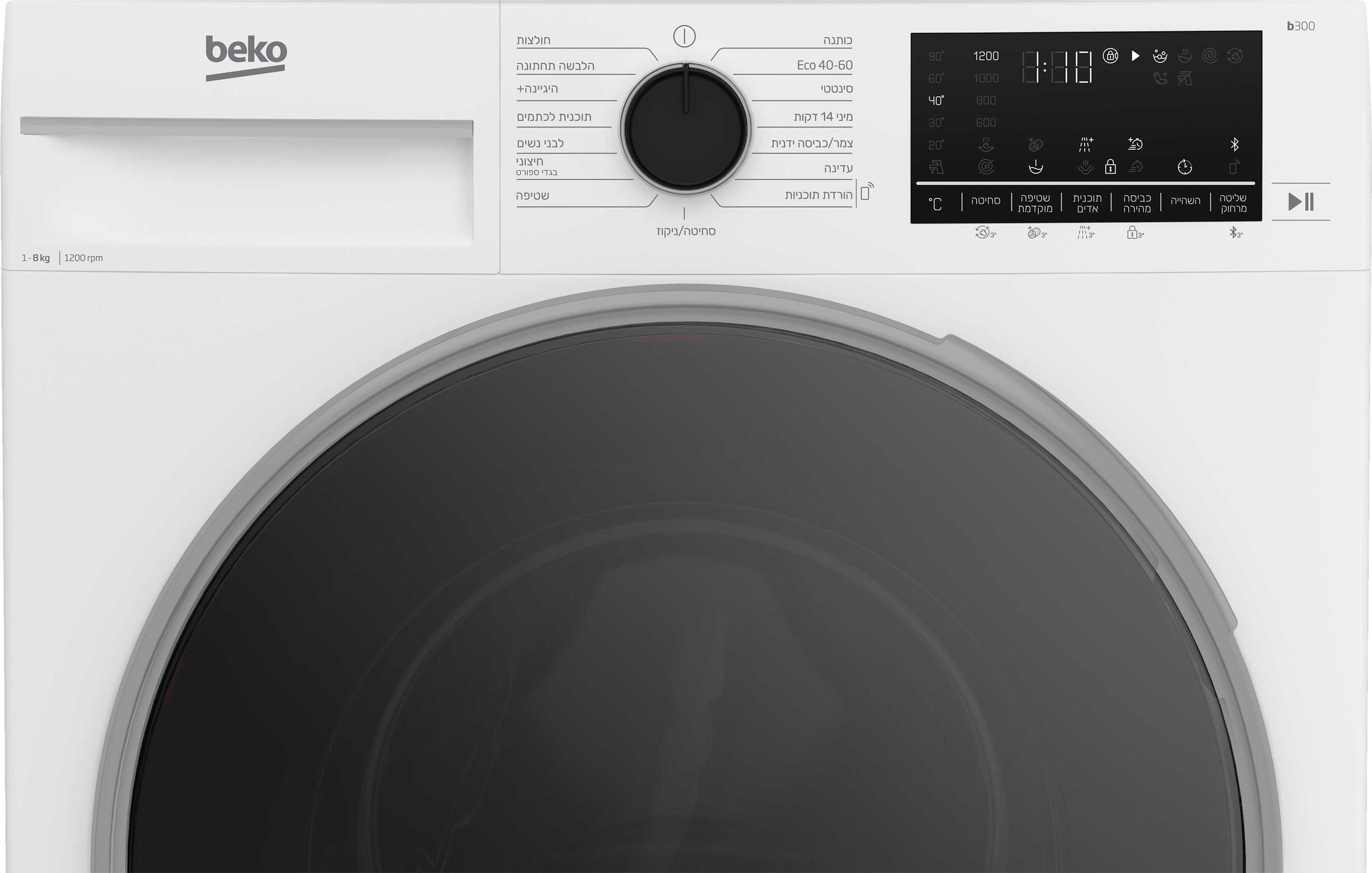 ����� ����� 8 ���� Beko B3WFT58220W ���