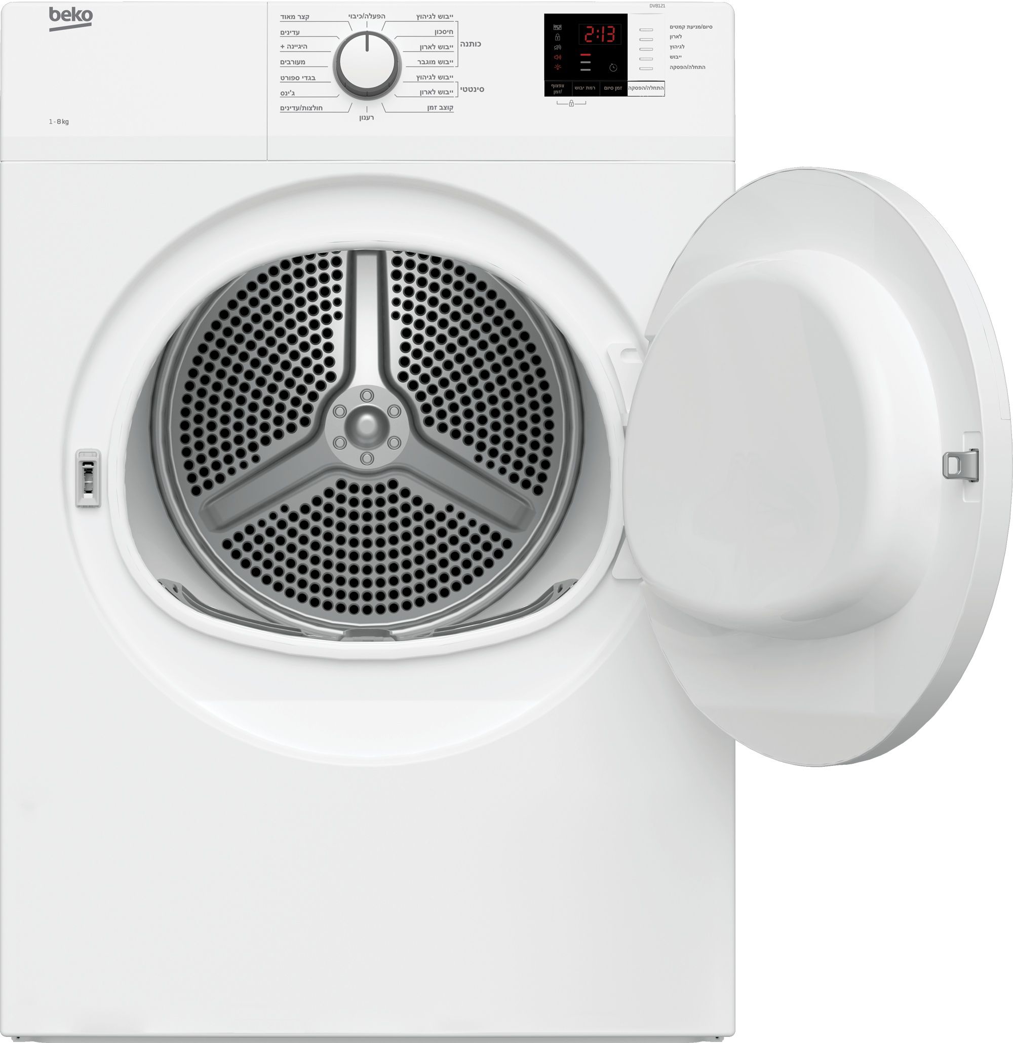 ����� ����� Beko DV8121 ��� - 8 �"�, 15 ������� �����