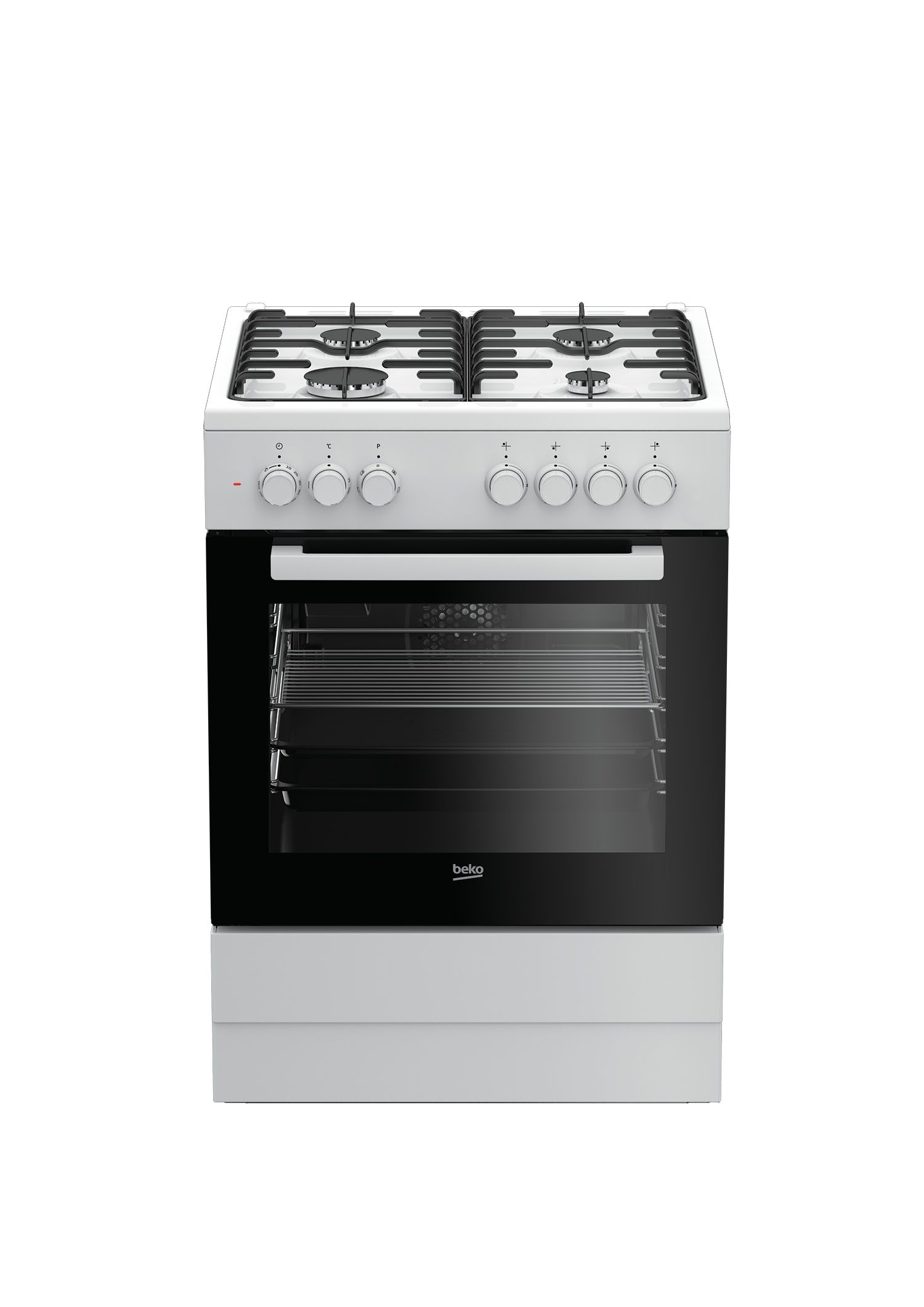 תנור משולב כיריים Beko FSE62120DWDSL לבן - 72 ליטר תנור משולב כיריים Beko FSE62120DWDSL לבן - 72 ליטר