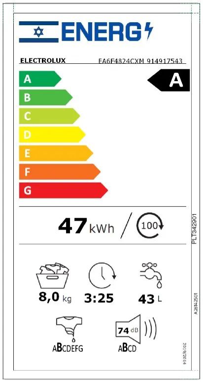����� ����� 8 ���� Electrolux EA6F4824CXM ��� ����� ����