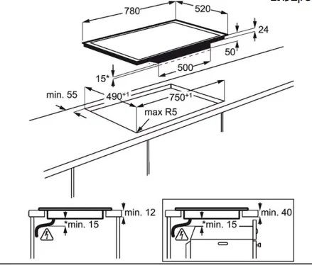 ������ ��������� 80 �"� AEG IAE84851FB MaxiSense� Plus pro ���� ��� - ����� ����