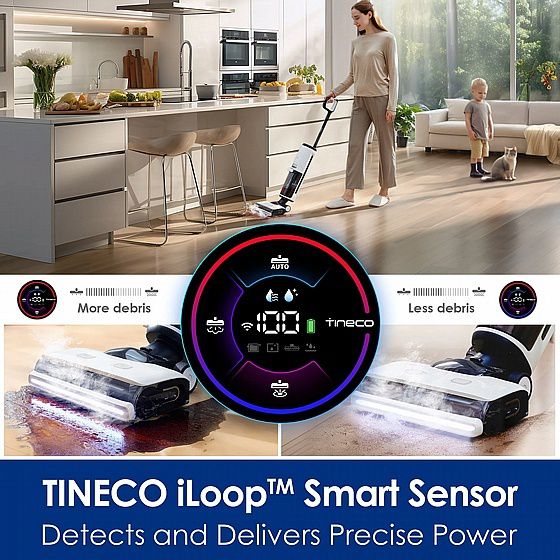 ���� ����� ����� ������ ��� �� ����� ����� Tineco Floor One S7 Steam - ����� ����