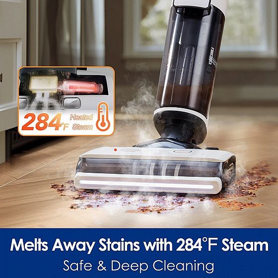 ���� ����� ����� ������ ��� �� ����� ����� Tineco Floor One S7 Steam - ����� ����